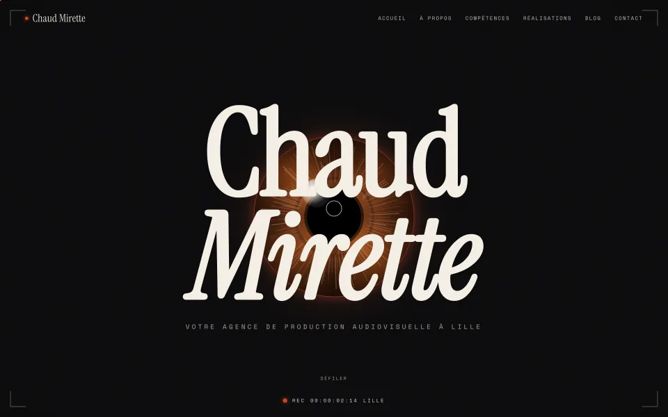 Capture d'écran de Chaud Mirette Productions